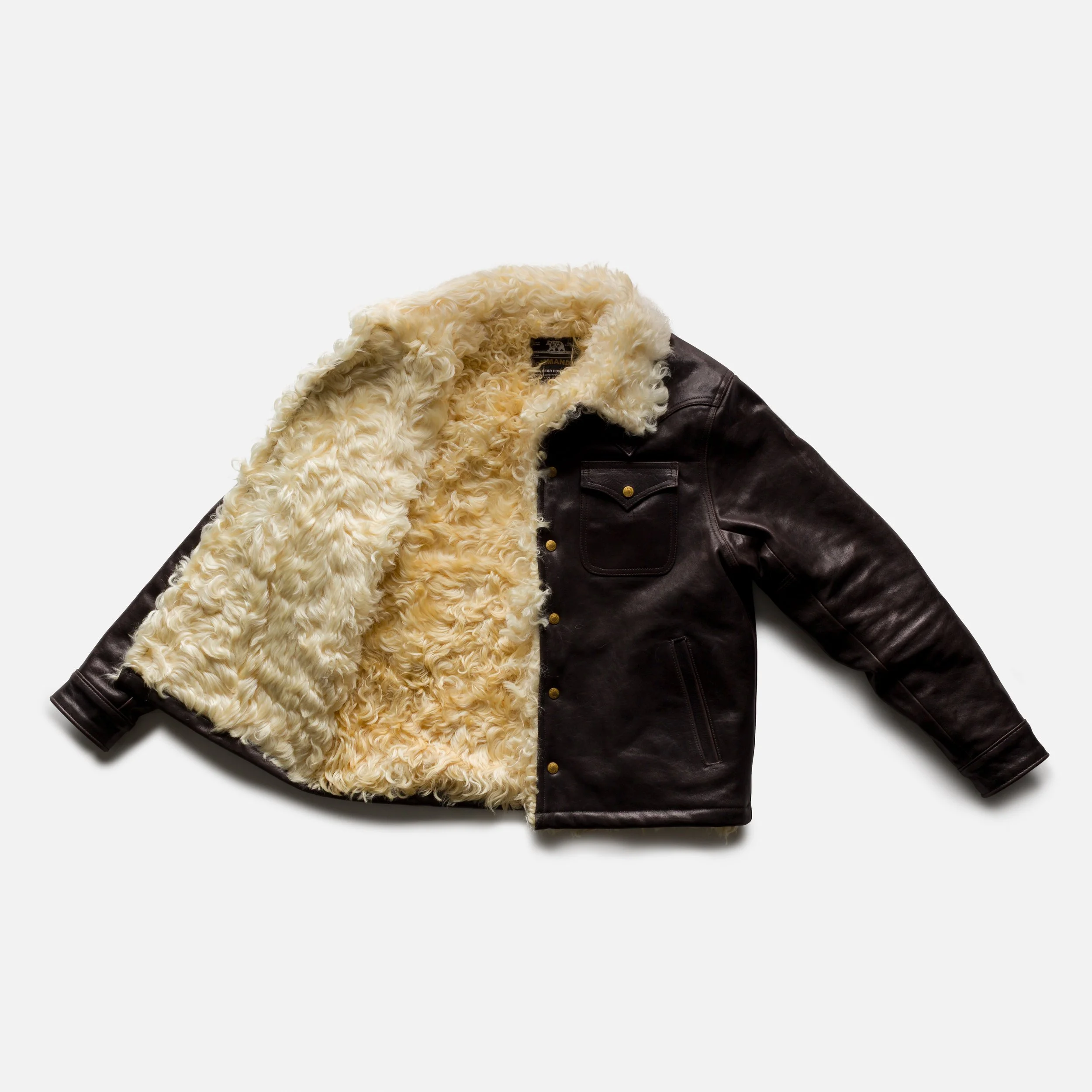 Black Bear Brand Northern Dream jacket - TEA DYED Horween
